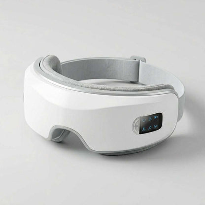 Smart Eye Massager with Bluetooth, heat, vibration, and air pressure therapy for eye relaxation and tension relief