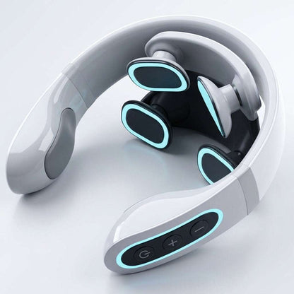 4D Neck Comfort Massager with multi-directional nodes and optional heat for neck and shoulder relaxation
