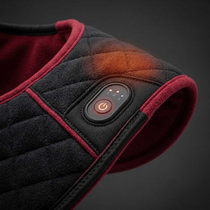 Adjustable Shoulder & Neck Heat Wrap providing targeted soothing warmth and wraparound comfort for daily relaxation.